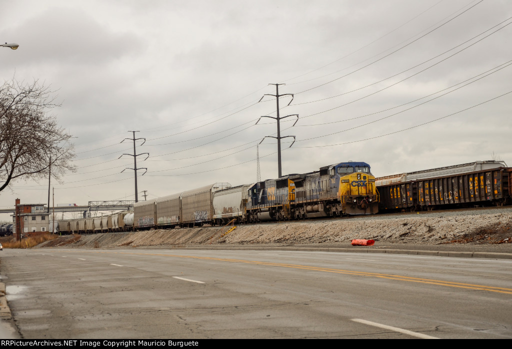 CSX Train in the yard